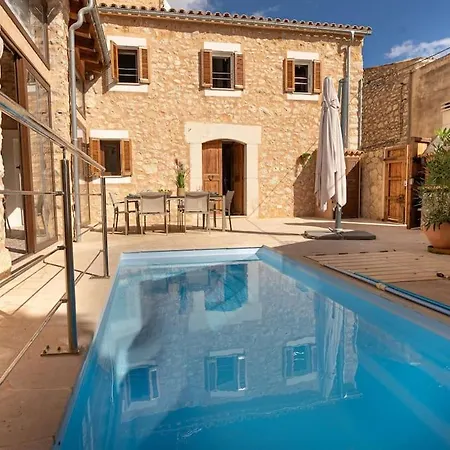 Casa De Pueblo Sa Teulera De Con Piscina * Biniamar