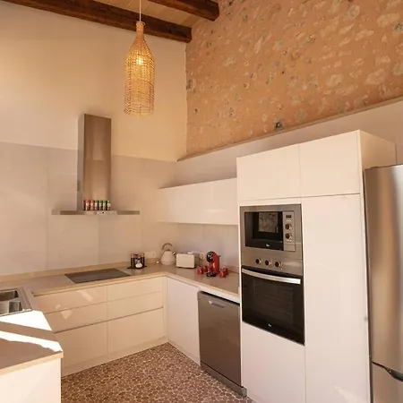 Casa De Pueblo Sa Teulera De Con Piscina * Biniamar